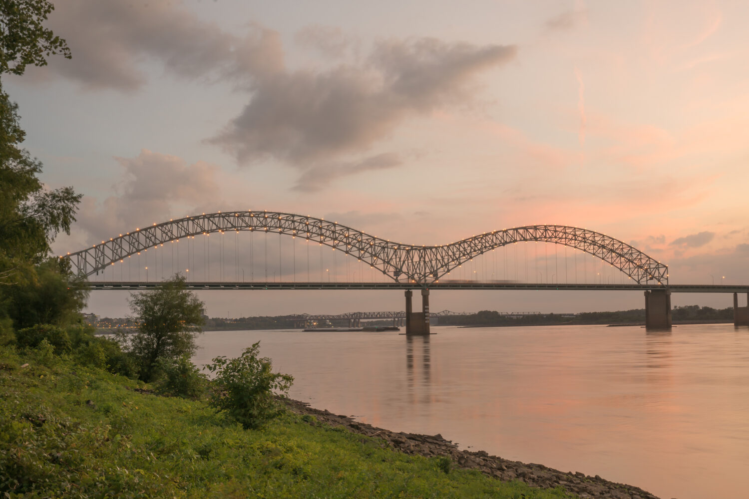 Hernando Desoto Bridge in Memphis Tennessee